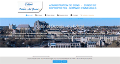 Desktop Screenshot of dubois-du-portal.com