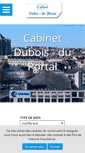 Mobile Screenshot of dubois-du-portal.com